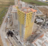 Ход строительства дома № 1456, ГП-72.101 в ЖК Мириады -
