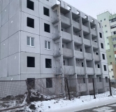 Ход строительства дома 2.1 в ЖК Дом на Лесопарковой -