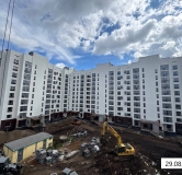 Ход строительства дома 3 в ЖК Матур -