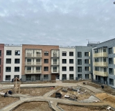 Ход строительства дома 4 в ЖК Лисино -