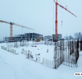 Ход строительства дома 2.4 в ЖК Рязанка Грин -