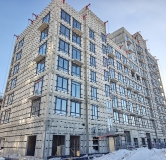 Ход строительства дома корпус 4-8 в ЖК Счастье в Кольцово -