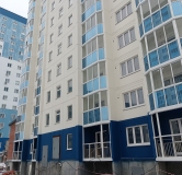 Ход строительства дома 2 в ЖК Выборная-Рябиновая -