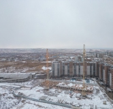 Ход строительства дома № 3.3, блок 1-3 в ЖК Мята -