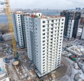 Ход строительства дома 7, строение 6 в ЖК КБС Берег -