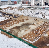 Ход строительства дома 34 (ГП-2) в ЖК Скандиа. Квартал у Леса -