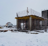 Ход строительства дома Литер 5 в ЖК Друг -