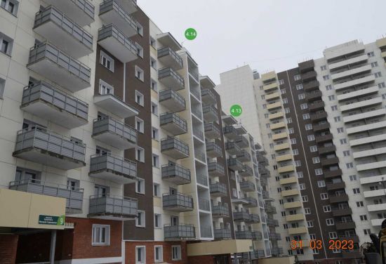 Дом секция 4-14 в ЖК Эволюция
