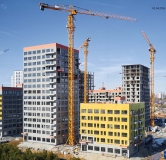 Ход строительства дома 32 в ЖК Символ -