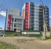 Ход строительства дома 119 в ЖК Легенда -
