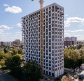 Ход строительства дома 93 в ЖК По ул. Полевая -