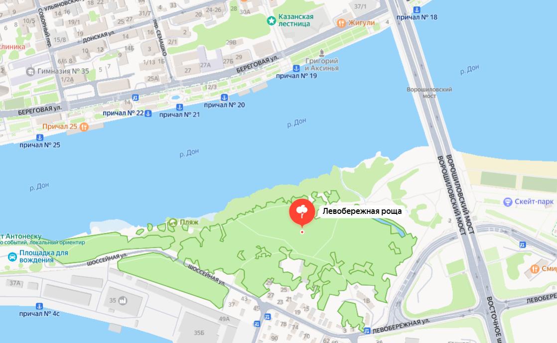 В Ростове-на-Дону запретили застраивать жильем территорию Левобережной рощи - фото 1