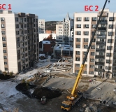 Ход строительства дома 1, секция 1 в ЖК Life -