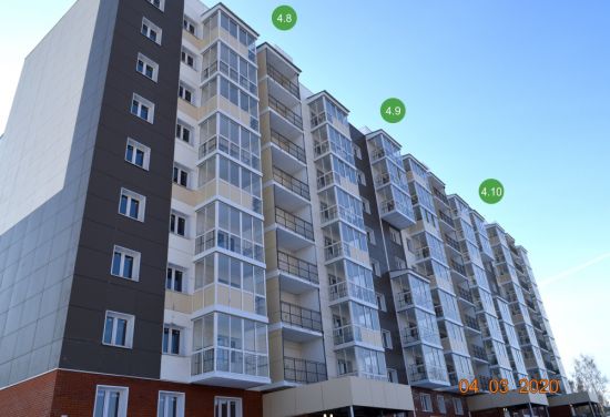 Дом секция 4-9 в ЖК Эволюция