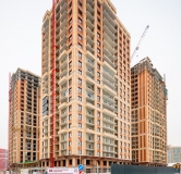 Ход строительства дома 1 в ЖК Калининский Квартал -