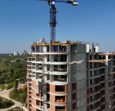 Ход строительства дома 3, секция 1-4 в ЖК Беринг -