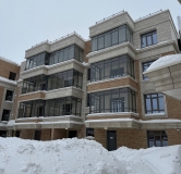 Ход строительства дома 1 в ЖК Трио -