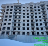 Ход строительства дома 17 в ЖК Ометьевский Парк -