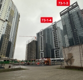 Ход строительства дома 73-1-4 в ЖК Компас -