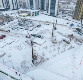 Ход строительства дома 1 (4) в ЖК Univers (Универс) -