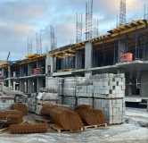 Ход строительства дома 2 (ГП-9) в ЖК Зеленые аллеи -