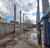 Ход строительства дома 47б, секция А в ЖК Южный сити -