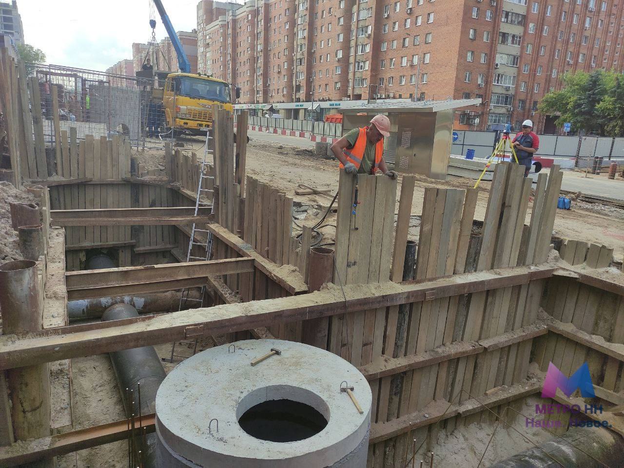 Метро нижний новости строительства. Стройка метро в Нижнем Новгороде 2022. Ход строительства. Начало стройки. Реконструкция.