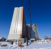 Ход строительства дома 1 в ЖК Май -