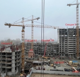 Ход строительства дома № 2, секция 6,7 в ЖК Развитие -