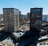 Ход строительства дома 42/1 (ГП-2) в ЖК Фора -