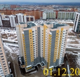 Ход строительства дома № 13а в Микрорайон Нанжуль-Солнечный -