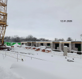 Ход строительства дома 15 в ЖК По ул. Рудничная -