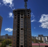 Ход строительства дома № 95В, 2 этап в ЖК На Ленина -
