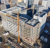 Ход строительства дома Гостеприимный (ГП-15) в Микрорайон Домашний -
