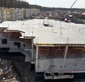 Ход строительства дома 7 в ЖК Лесная Сказка -