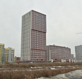 Ход строительства дома 1 в ЖК Речной квартал -