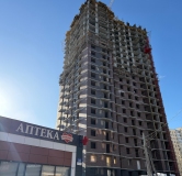 Ход строительства дома 1 в ЖК Белкин -