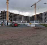 Ход строительства дома 11.2 в ЖК Район Солнечный -