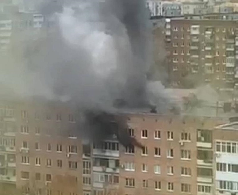 В возгорании жилого дома на ул. Ново-Садовой разберется прокуратура