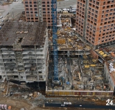 Ход строительства дома 33 в ЖК Весенний квартал -