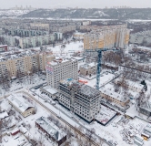 Ход строительства дома № 1,2 в ЖК Квартал Заречный -