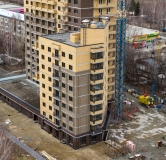 Ход строительства дома 10 в ЖК Ермак -