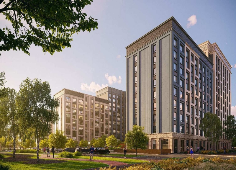 Дом Литер 24, корпус 1 в ЖК Сияние Квартал на Шолохова - фото 3