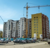 Ход строительства дома 5 в ЖК Философия Идеалистов на Первомайском -