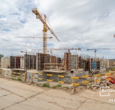Ход строительства дома 11 в ЖК Univer City. Город Возможностей -