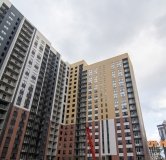 Ход строительства дома Позиция 9 в ЖК Яблоневые сады -