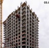 Ход строительства дома 1.1 в ЖК Риверсайд (Riverside) -