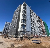 Ход строительства дома 5 в ЖК Лето -