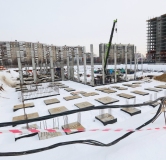 Ход строительства дома 3.1 в ЖК Клевер -