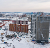 Ход строительства дома 4 в ЖК Астон. Геометрия -